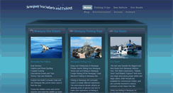 Desktop Screenshot of newquayseasafarisandfishing.co.uk